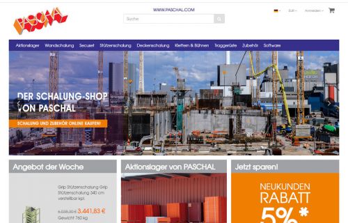 Referenz Thumbnail PASCHAL Webshop