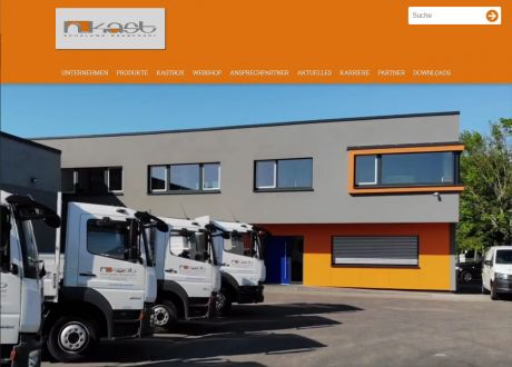 Screenshot Kast Baubedarf GmbH
