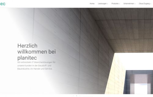 Referenz Thumbnail planitec GmbH